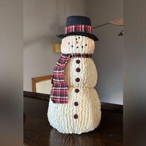 Primitive snowman